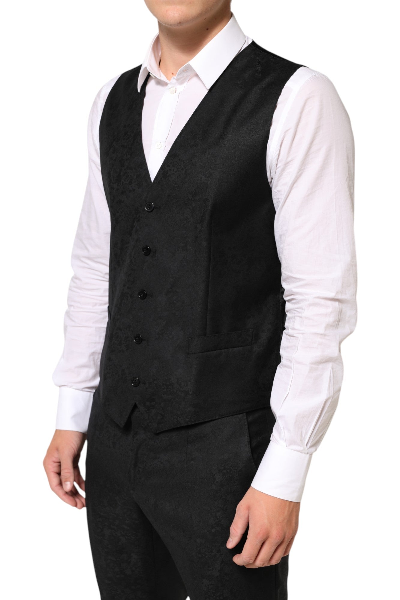 Dolce & Gabbana Black MARTINI 2 Buttons Suit 3 Piece Suit Mens Suit