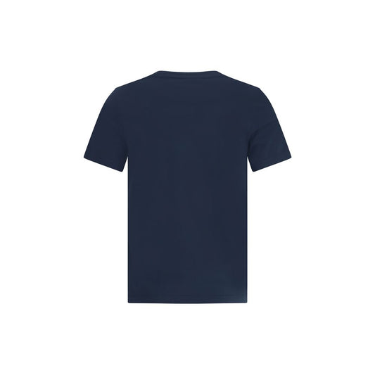 Maison Kitsuné Blue Cotton T-Shirt