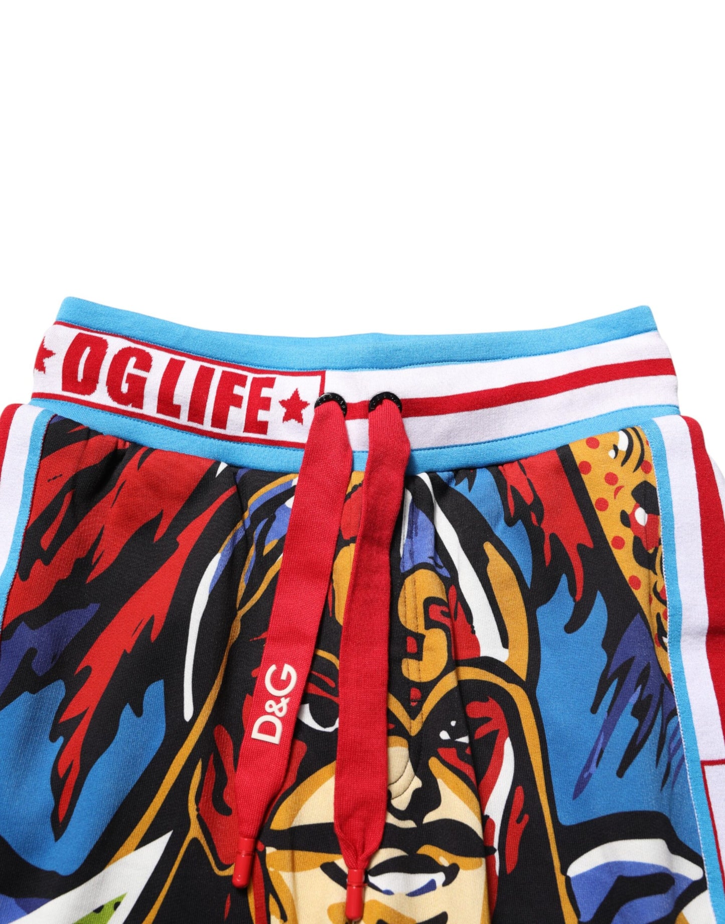 Dolce & Gabbana Multicolor Captain Sicily Men Bermuda Shorts Mens Shorts