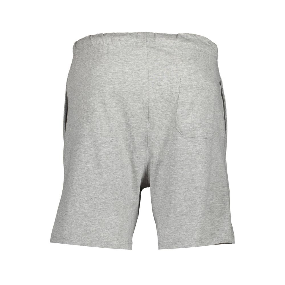 Gianmarco Venturi Grigio Cotton Men's Sweatpant Shorts Mens Shorts
