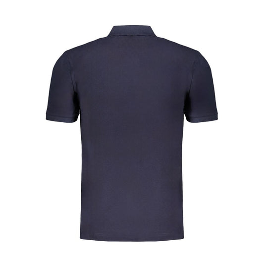 Gianmarco Venturi Blue Cotton Polo Shirt Mens T-Shirt