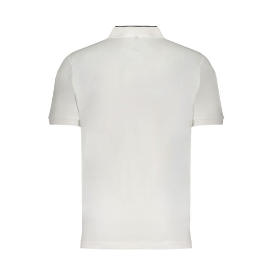 Gianmarco Venturi White Cotton Polo Shirt Mens T-Shirt