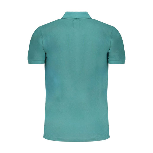 Gianmarco Venturi Green Cotton Polo Shirt