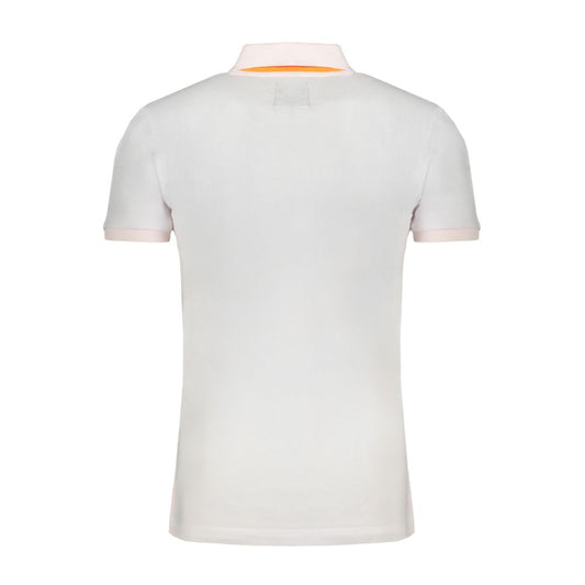 Gianmarco Venturi White Cotton Polo Shirt Mens T-Shirt