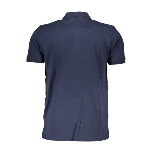 Gianmarco Venturi Blue Cotton Polo Shirt Mens T-Shirt