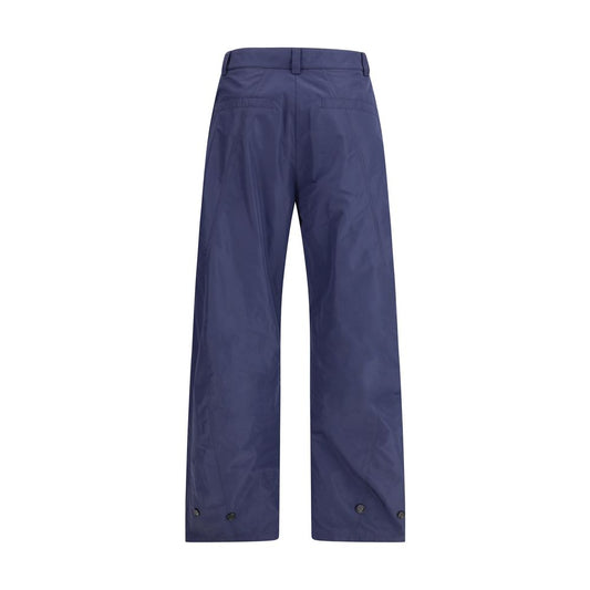 PINKO Blue Polyester Casual Pants