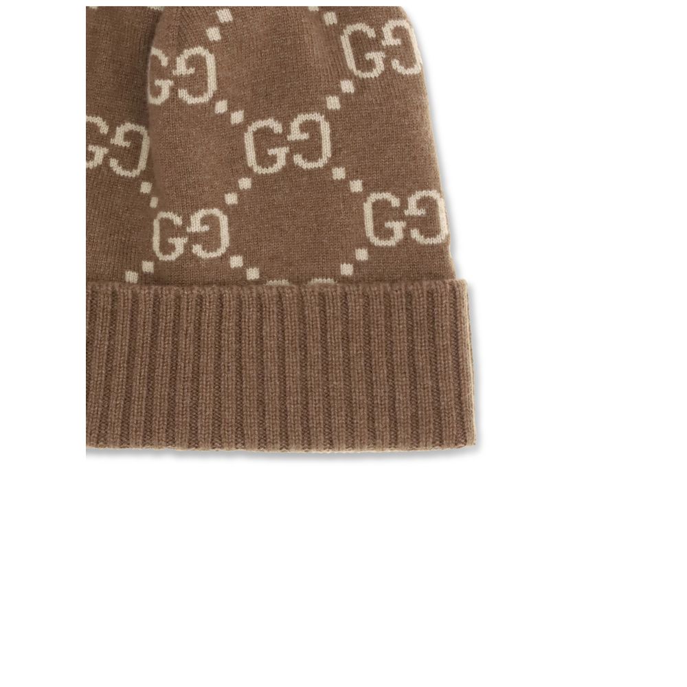 Gucci Brown Cashmere Beanie