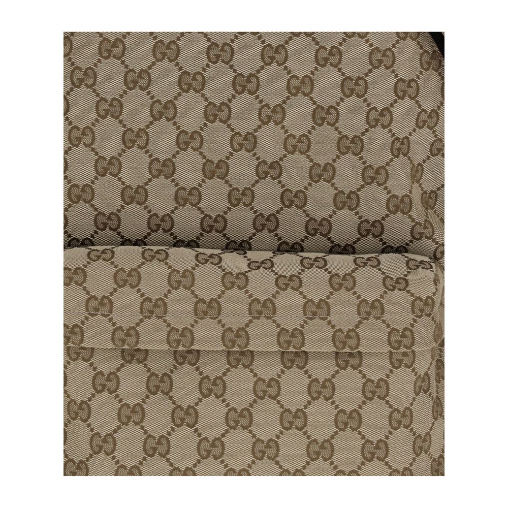 Gucci Beige Nylon Backpack Mens Backpack