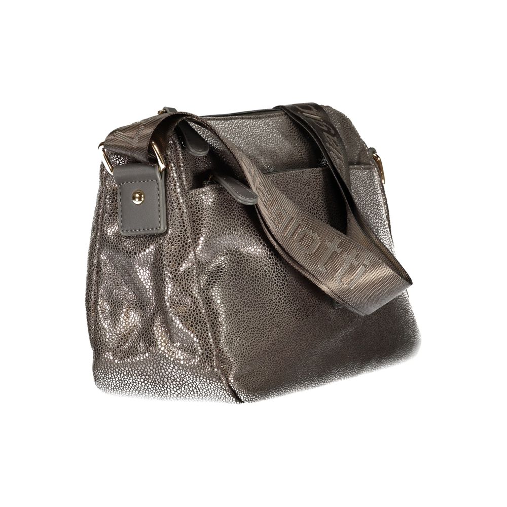 Laura Biagiotti Gray Polyester Handbag
