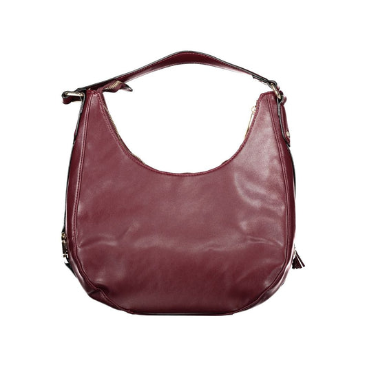 Laura Biagiotti Red Pvc Handbag