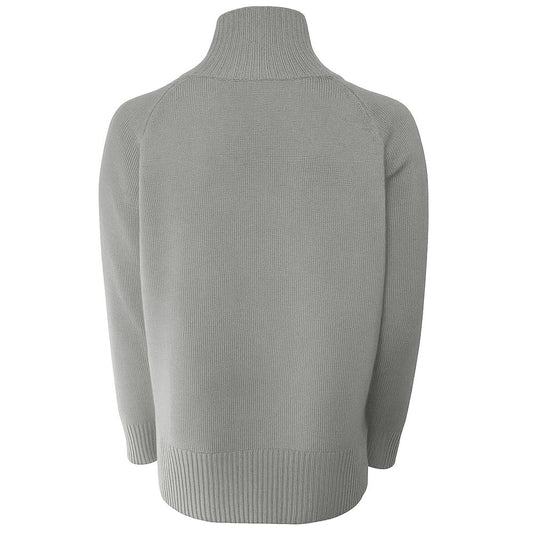 Emilio Romanelli Gray Cashmere Women Sweater