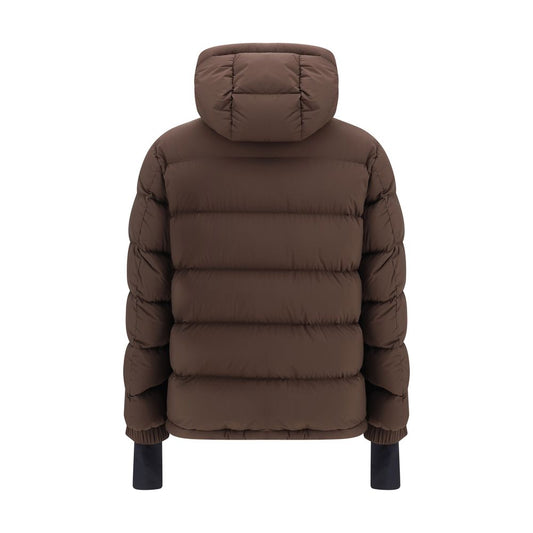 Moncler Grenoble Brown Polyamide Shell Jacket