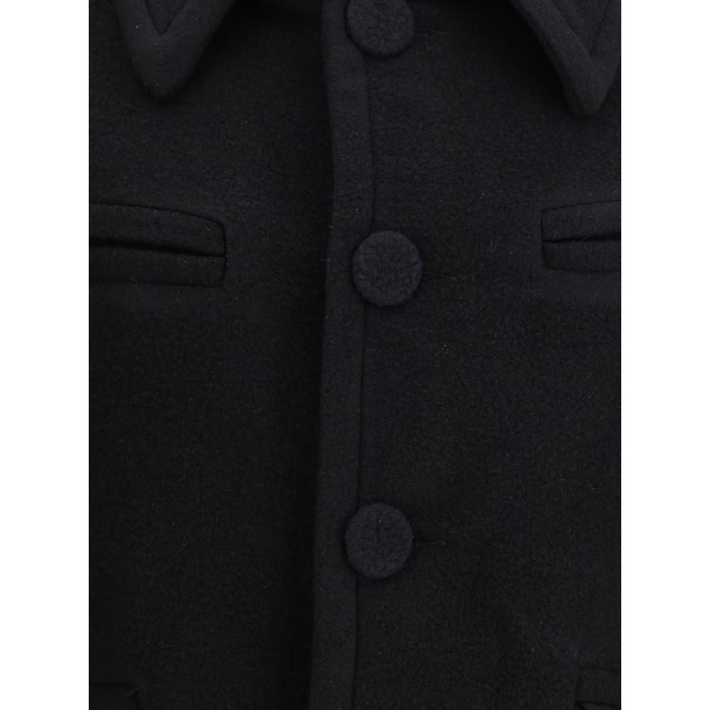 Namacheko Black Cotton Coat Mens Jacket