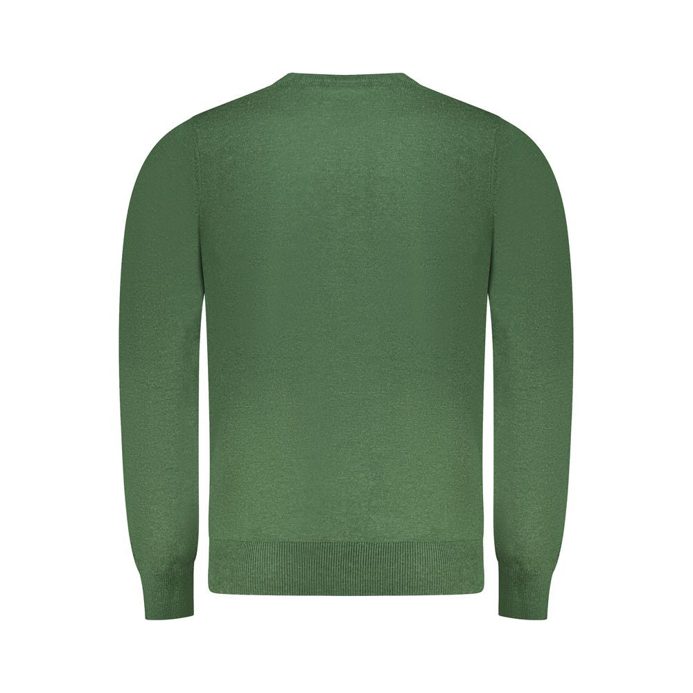 Rifle Green Wool Men Sweater Mens Sweater