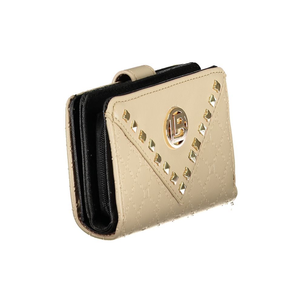 Laura Biagiotti Beige Polyurethane Women Wallet