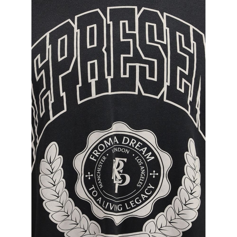 Represent Gray Cotton Long Sleeve T-Shirt Mens T-Shirt