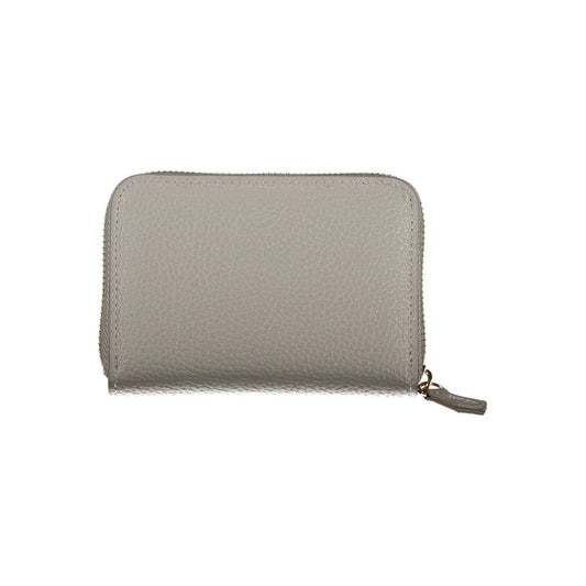 Mario Valentino Gray Polyethylene Wallet Womens Wallet
