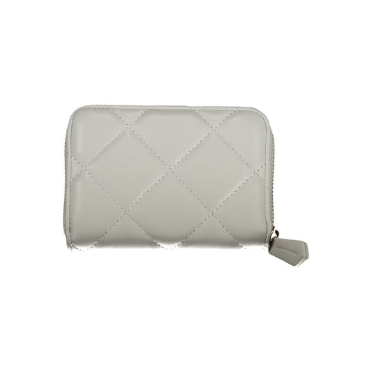 Mario Valentino Gray Polyethylene Wallet Womens Wallet