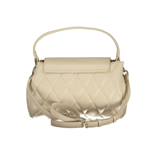 Mario Valentino Beige Polyethylene Handbag