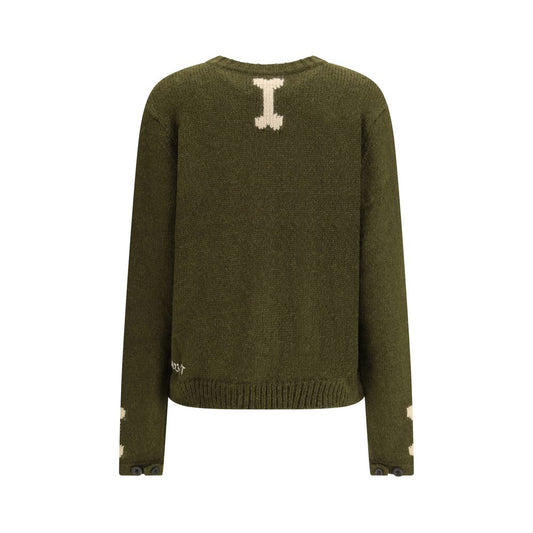 Baziszt Bicolor Alpaca Vicugna Pacos Cardigan