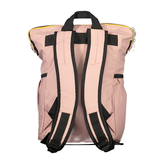 K-WAY Pink Polyamide Unisex Backpack
