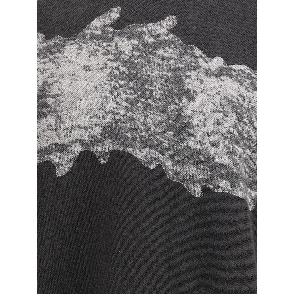 Diesel Black Cotton Sweatshirt Mens Sweater