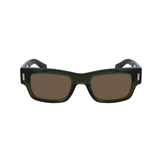 Ferragamo Brown Acetate Sunglasses