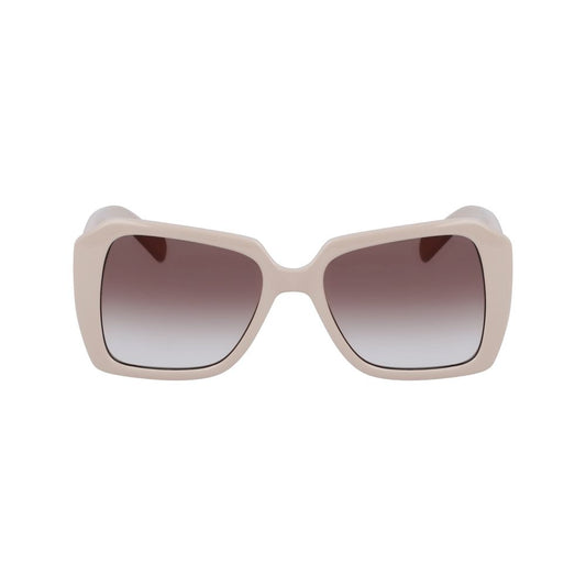 Karl Lagerfeld White Injected Sunglasses