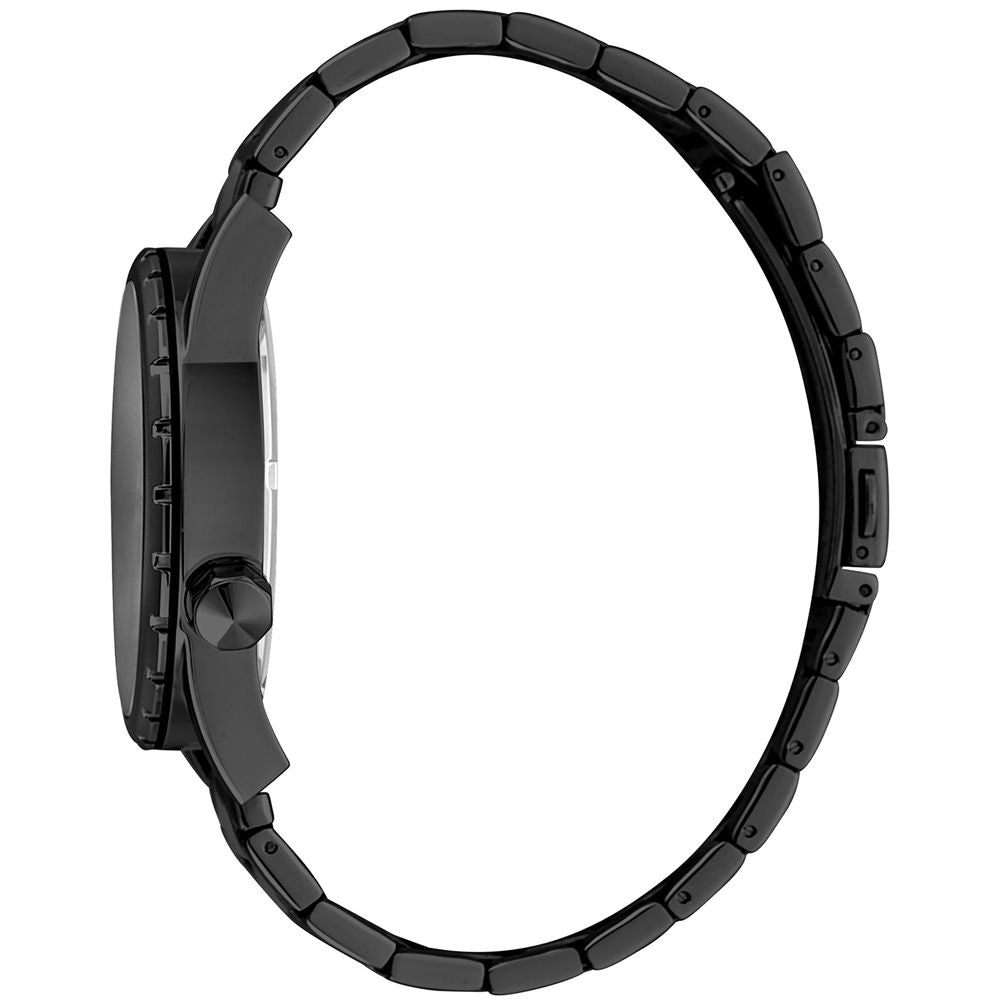Just Cavalli Black Stainless Steel Dress Watch