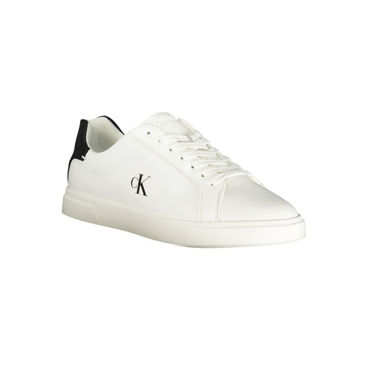 Calvin Klein White Leather Women Sneaker