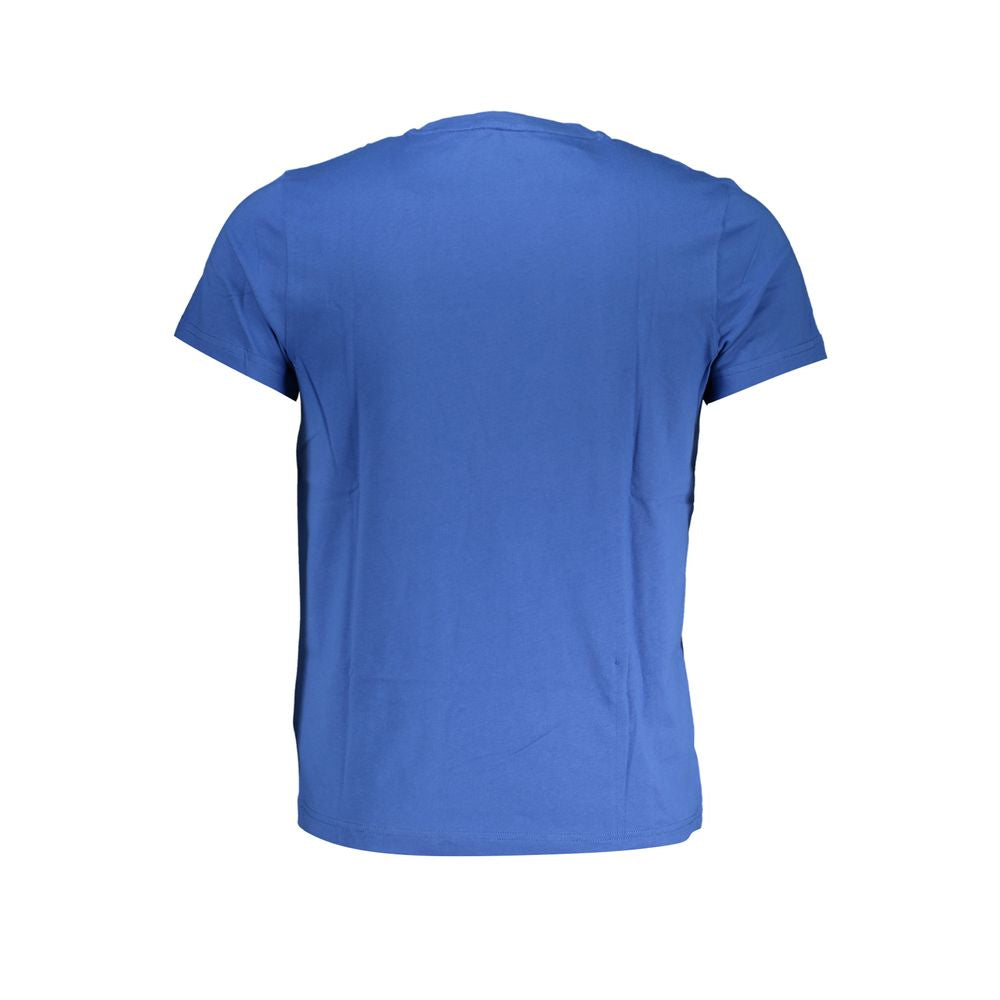 K-WAY Blue Cotton T-Shirt Mens T-Shirt