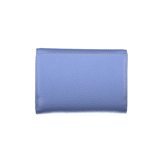 Coccinelle Blue Leather Wallet Womens Wallet