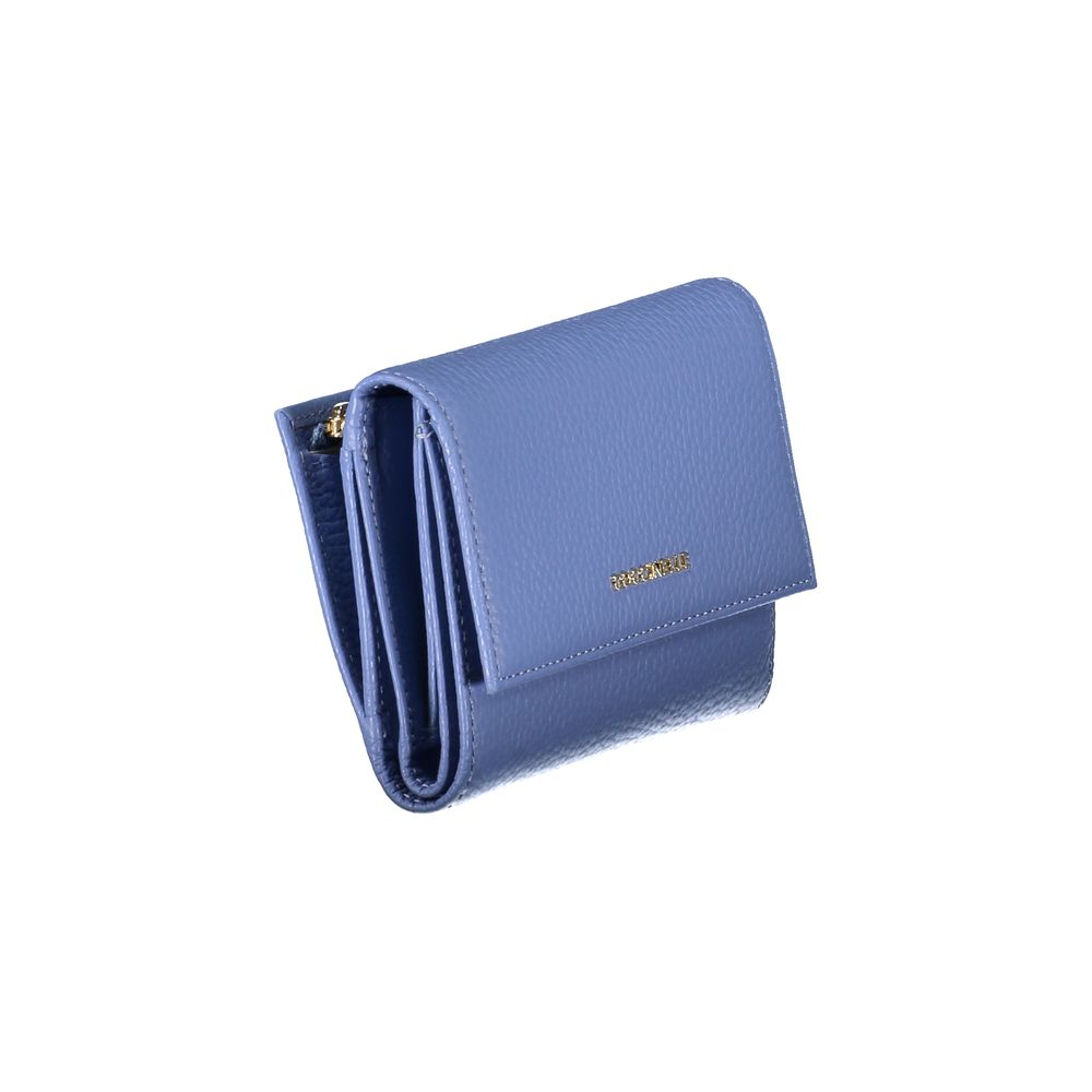 Coccinelle Blue Leather Wallet Womens Wallet