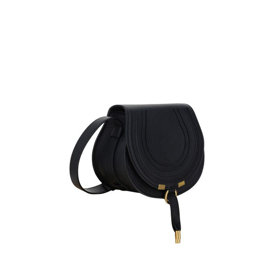 Chloé Black Calf Leather Bos Taurus Shoulder Bag Womens Shoulder Bag