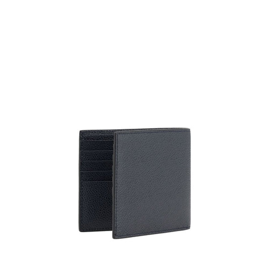 Thom Browne Blue Calf Leather Bos Taurus Wallet Mens Wallet
