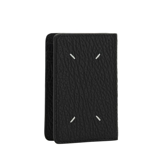 Maison Margiela Black Calf Leather Bos Taurus Wallet