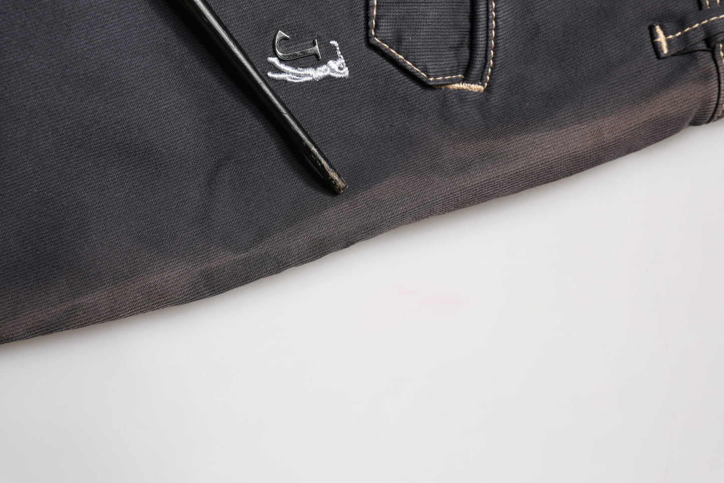 Jeckerson Dark Gray Mid Waist Skinny Fit Men Denim Trouser Jeans