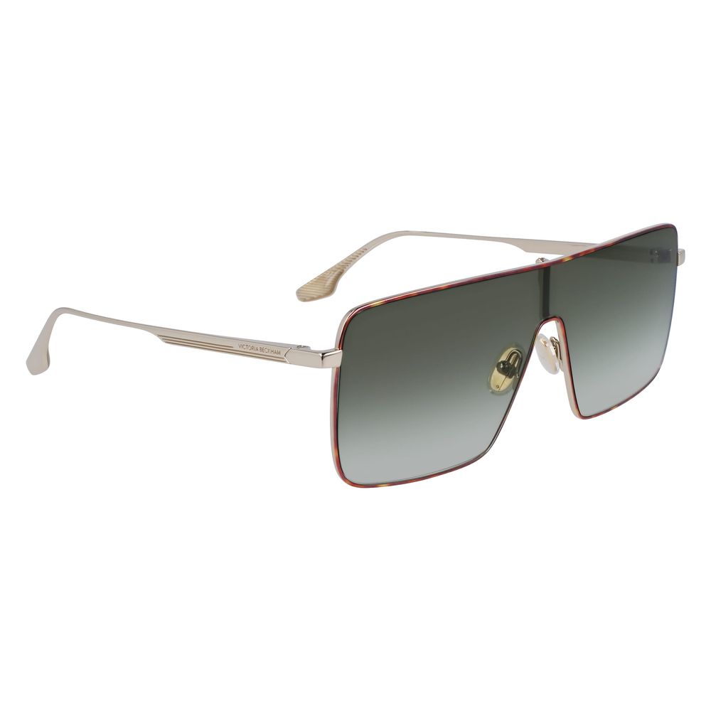 Victoria Beckham Gold Metal Sunglasses