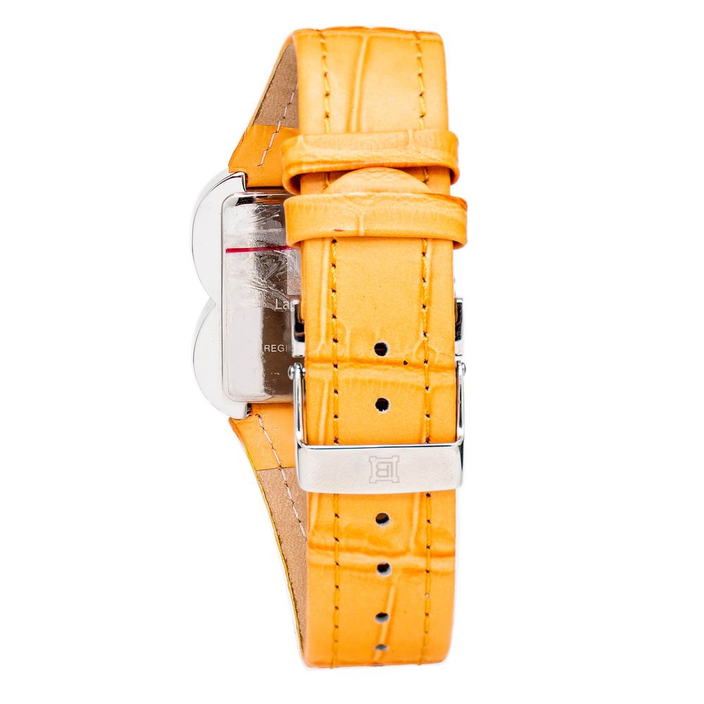 Laura Biagiotti Orange Leather Watch