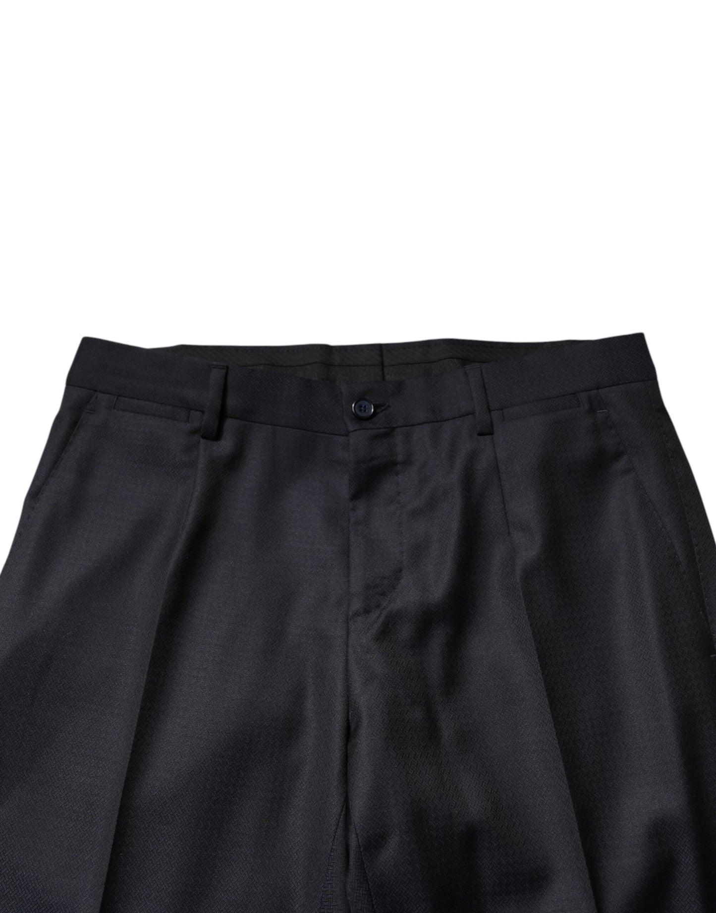 Dolce & Gabbana Black Wool Single Breasted Men 2 Piece Suit Mens Suit