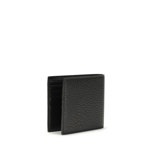 Givenchy Black Calf Leather Bos Taurus Wallet Mens Wallet