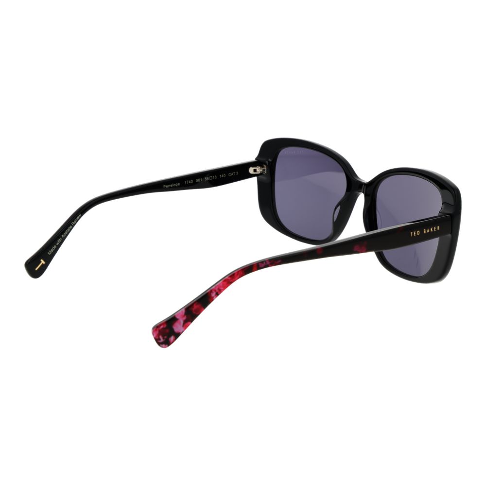 Ted Baker Black Acetate Sunglasses