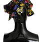 Dolce & Gabbana Elegant Floral Silk Headband Diadem Tiara