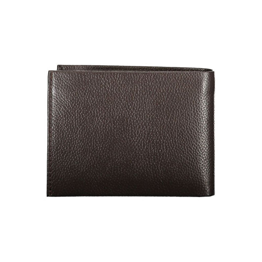 Aeronautica Militare Elegant Leather Wallet with Sleek Compartments