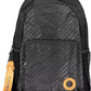 Bikkembergs Elegant Black Nylon Backpack With Logo Detail