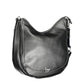 BYBLOS Elegant Black Polyurethane Handbag