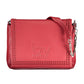 BYBLOS Elegant Red Chain-Strap Shoulder Bag