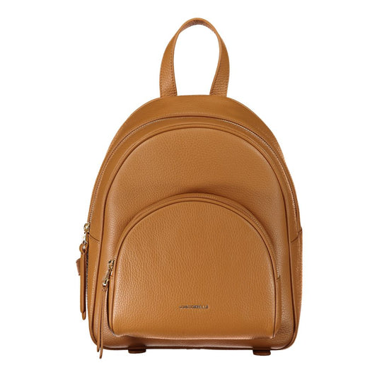 Coccinelle Brown Leather Backpack