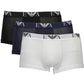 Emporio Armani Sleek Trio-Pack Men's Boxer Shorts