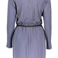 Liu Jo Elegant V-Neck Short Dress with Contrasting Details